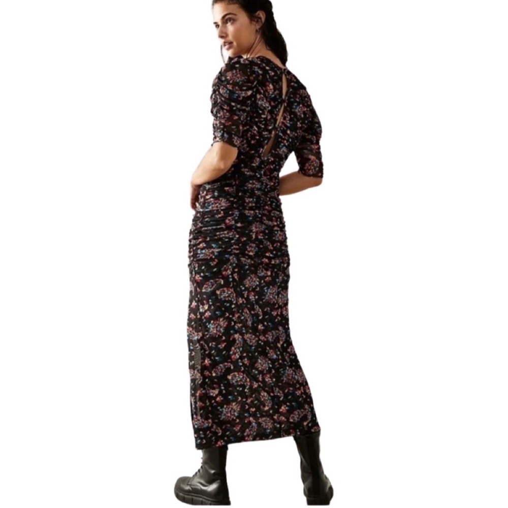 NWT $168 Free People Brielle Twilight Combo Midi Dress XS, S, M - Picture 7 of 17